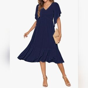 PYGFEMR Women's Summer Empire Waist Dress #808